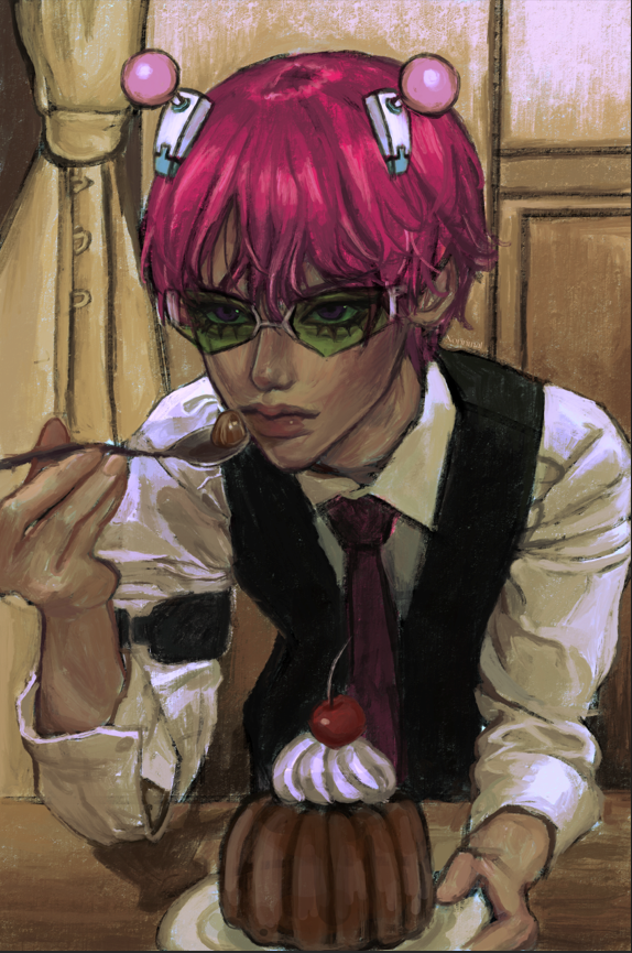 Saiki you are the waiter..