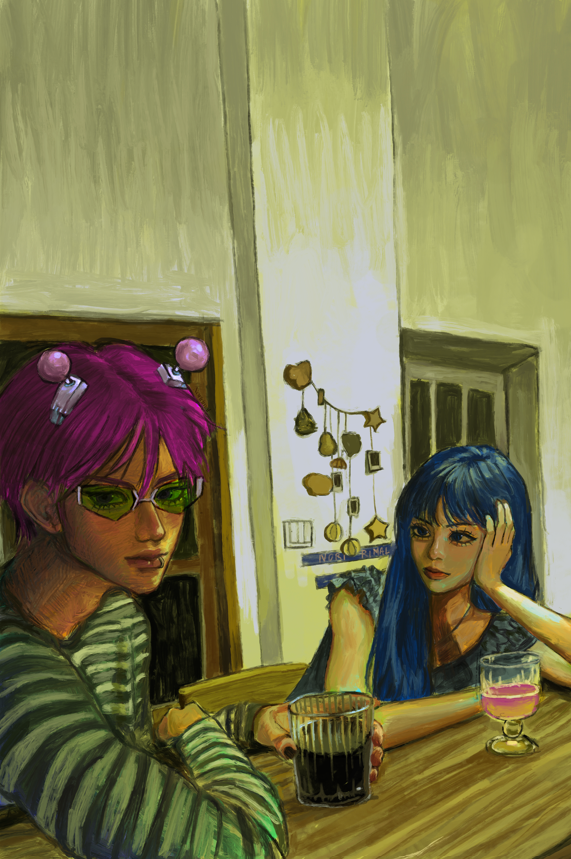 Teruhashi trying to get Saiki's attention