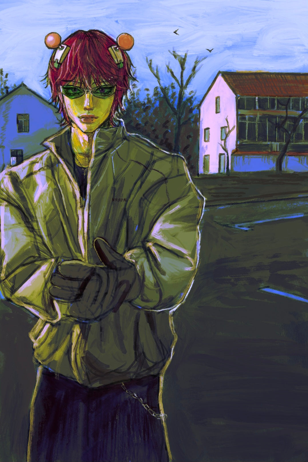 Game loading Screen Saiki