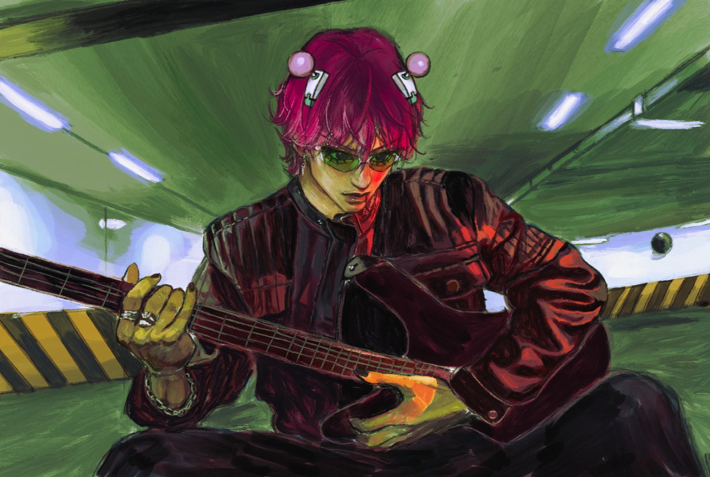 Guitarist Saiki