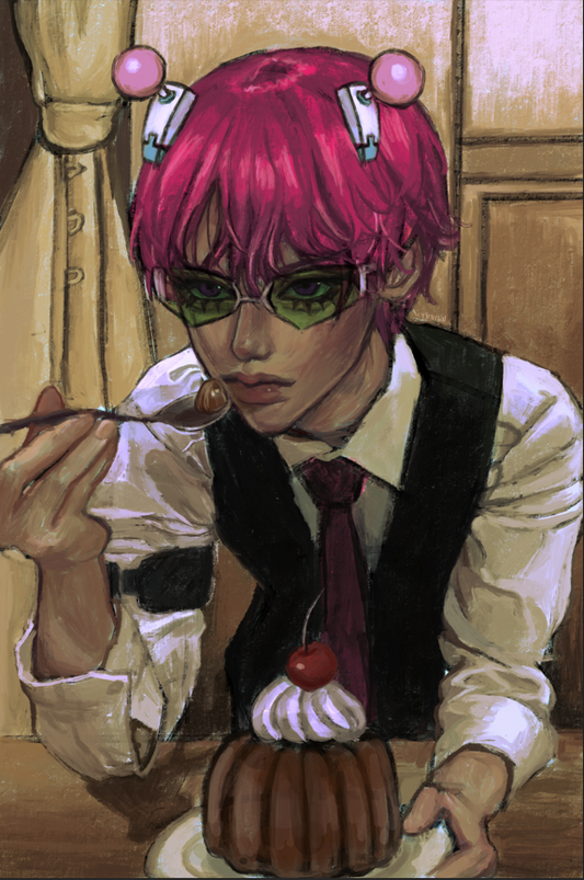 Saiki you are the waiter..