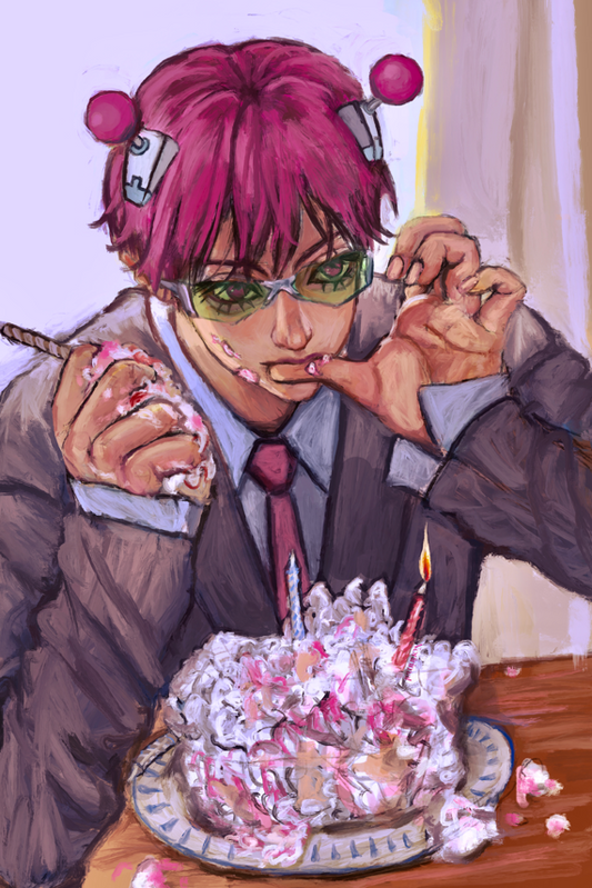 Saiki's Birthday Cake