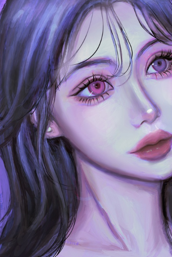 Moonlight portrait