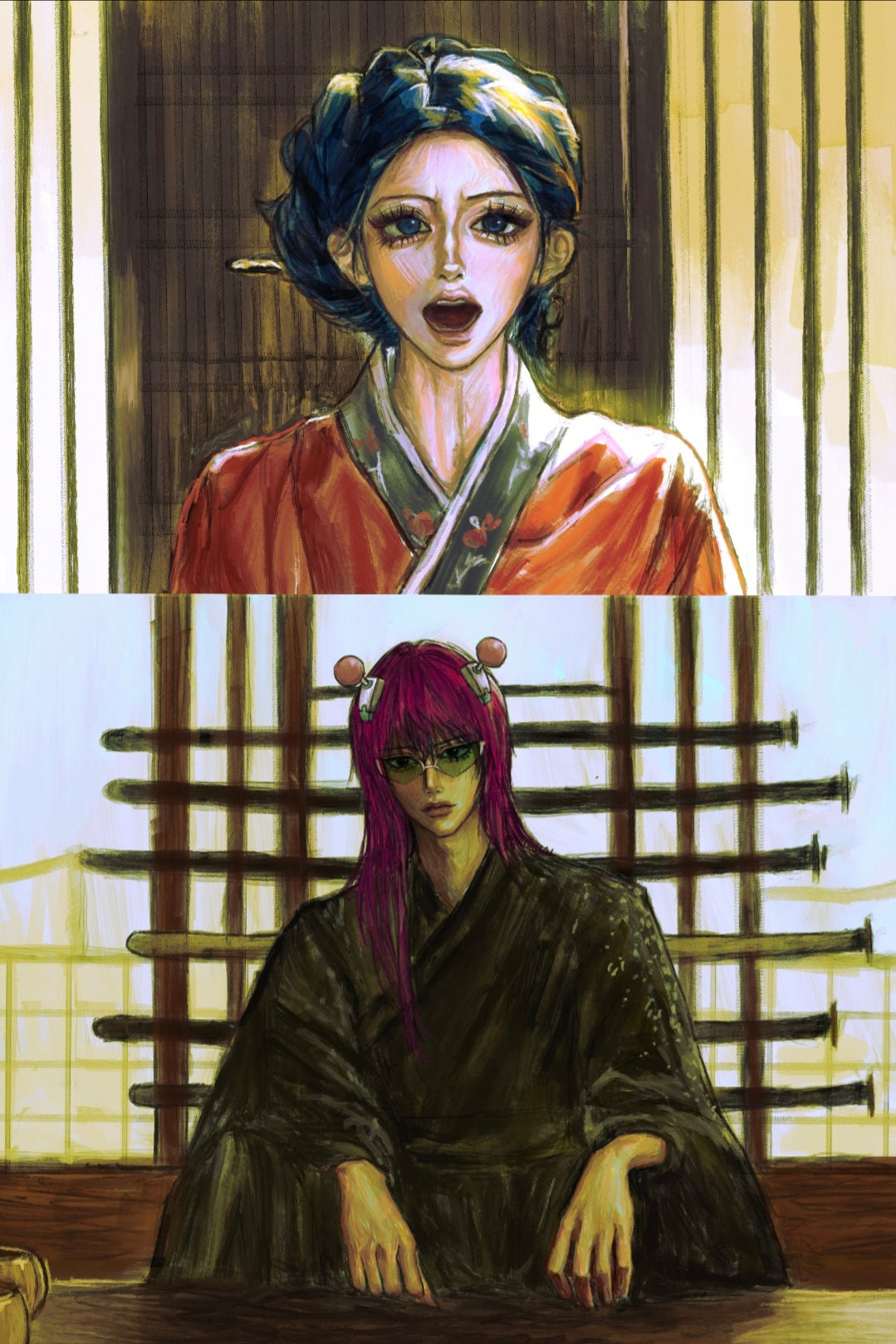 Hanfu Saiki and Teruhashi