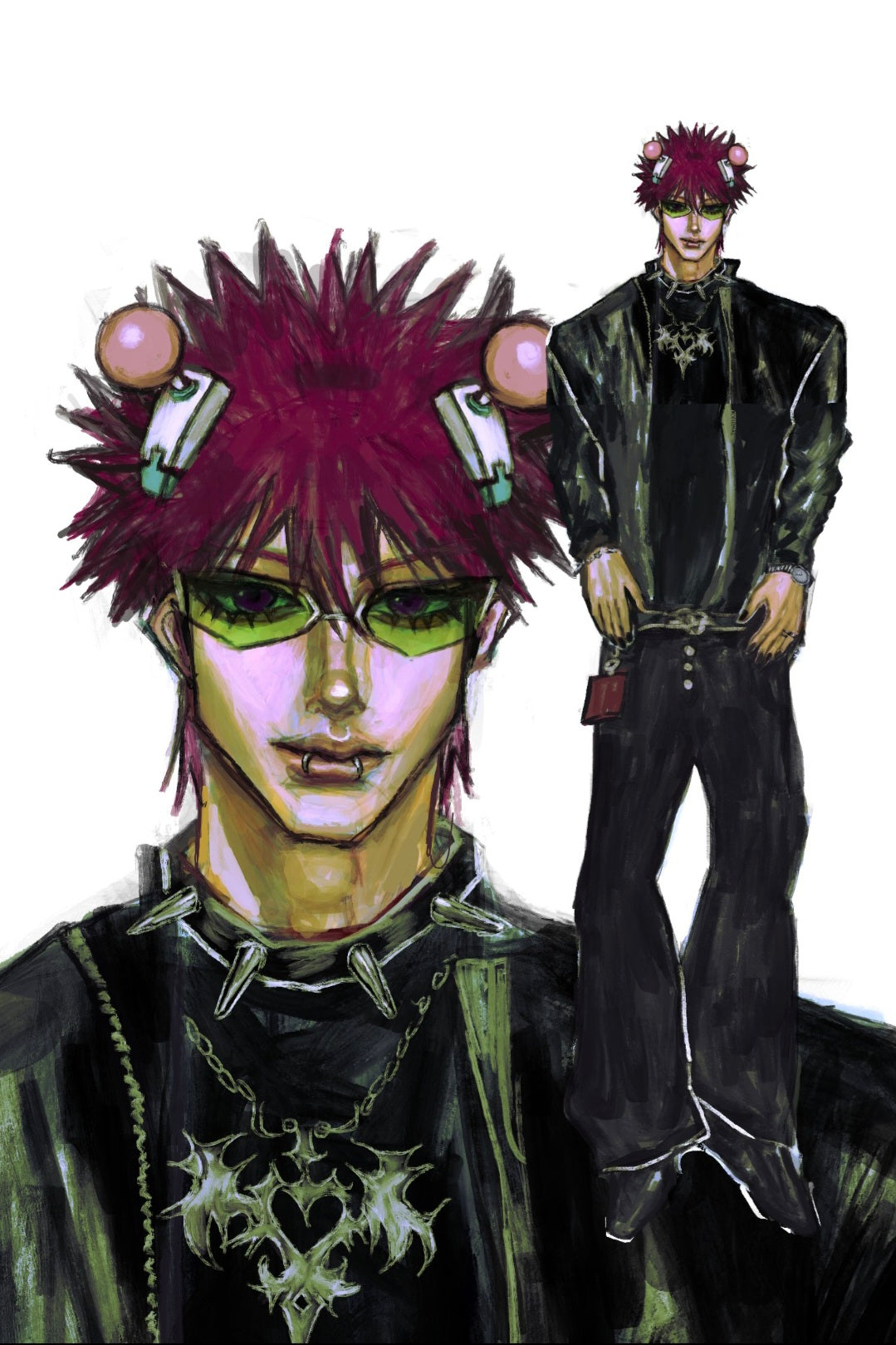 Spikey Hair Saiki ver.2