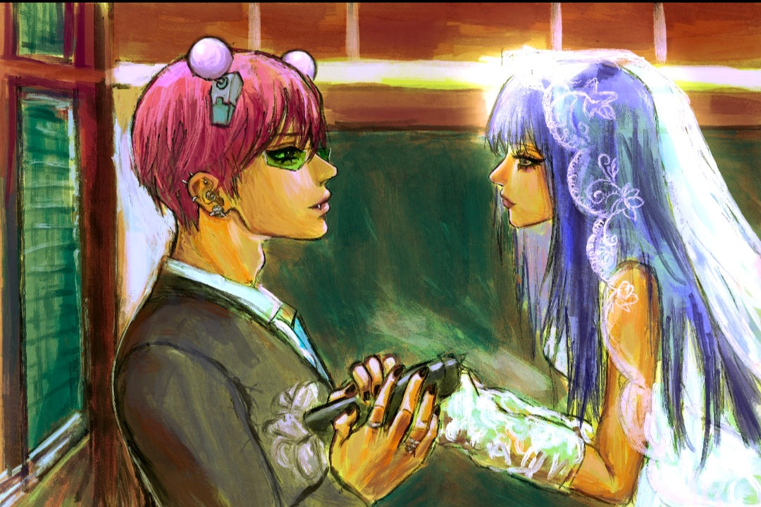 Saiki and Teruhashi Enemies to lovers AU